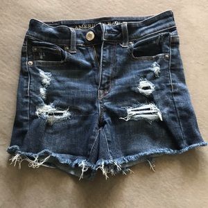 American Eagle High Rise Shortie
